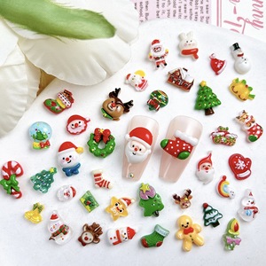 100 Uds. Figuras <span class=keywords><strong>de</strong></span> Dibujos Animados <span class=keywords><strong>de</strong></span> Navidad 2026, Lindos Muñecos <span class=keywords><strong>de</strong></span> <span class=keywords><strong>Nieve</strong></span> con Gorro Navideño, Resina DIY, Marca Qijun, Fundición Artística - Product Image 3
