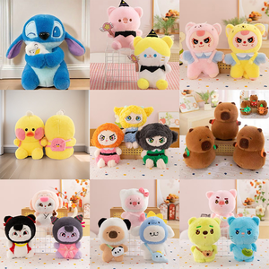 Juguete de peluche de 7 pulgadas con diseño de rana, venta al por mayor, juguetes de peluche personalizados, regalos para niños, muñecos de peluche suaves y cómodos para máquina de garras, juguete de peluche de dibujos animados - Product Image 2