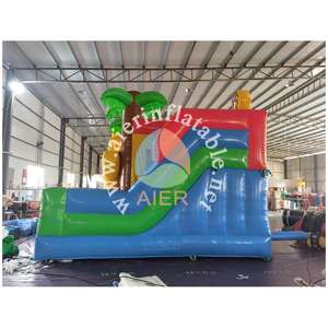Castello Gonfiabile Personalizzabile a Tema <span class=keywords><strong>Tom</strong></span> e <span class=keywords><strong>Jerry</strong></span> con Trampolino - Product Image 6