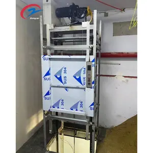 100kg Small Kitchen Kitchen dumbwaiter lift/ small food lift elevator/ Kitchen dumbwaiter elevator easy to install