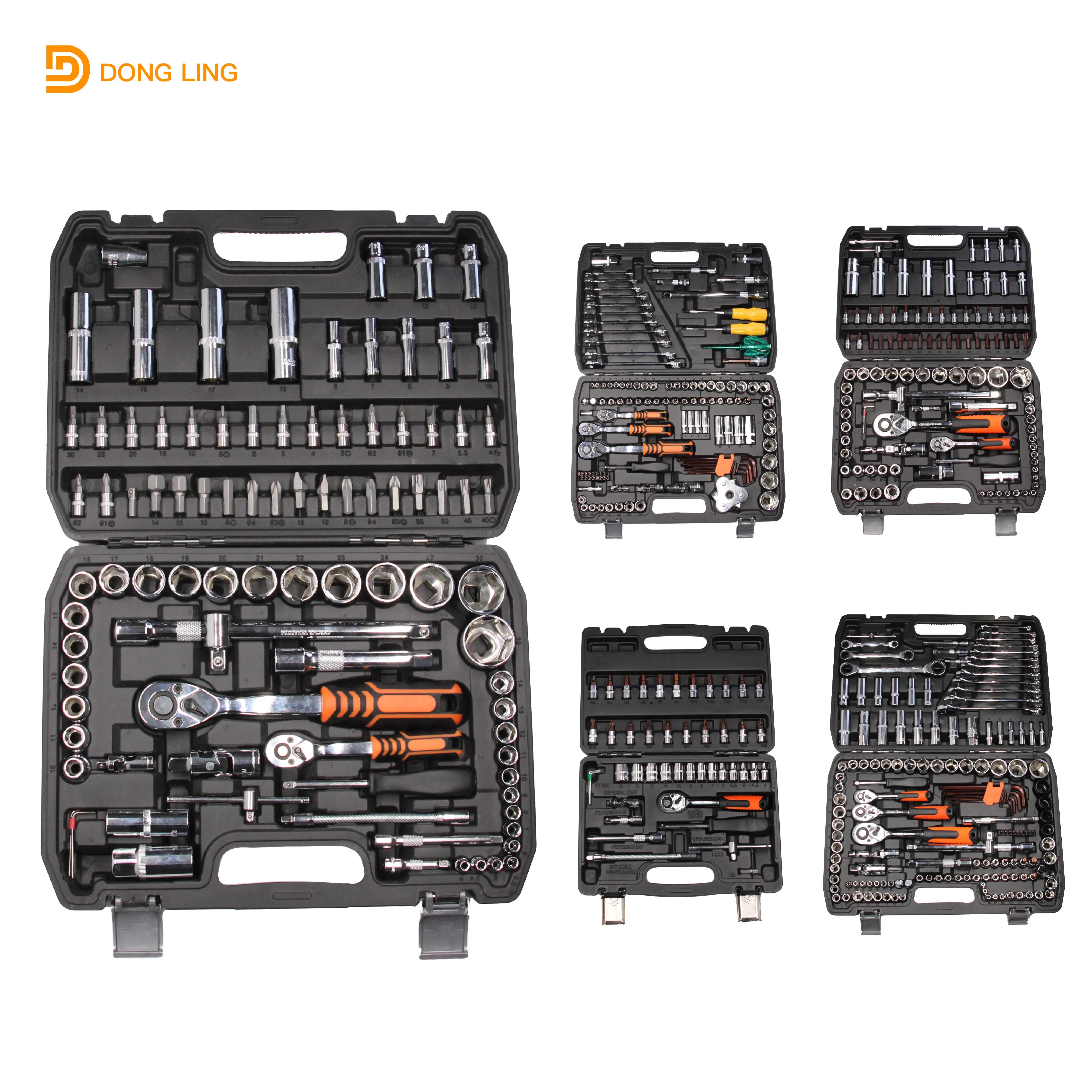 Donglink Tools in voller Größe anpassbare Hardware Box Tool Kitimpact Socket Set