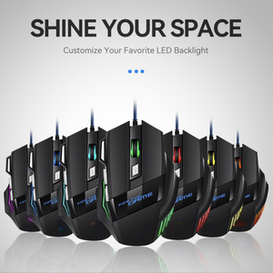 RGB có dây quang học trò chơi chuột Ergonomic USB PC Chuột chơi game cho PC/máy tính xách tay/Máy tính để bàn - Product Image 3