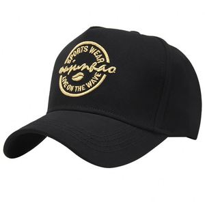 Custom 100% Cotton A-<b>Frame</b> Baseball Cap 3D Puff Embroidery Logo American-Printed Vintage Waterproof Business <b>Jersey</b> Leaf 5-Panel - Product Image 6