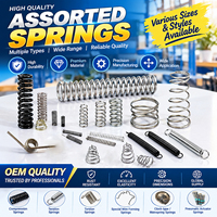 Ressorts de compression spirale industriels durables en acier inoxydable, gauche/droite, sur mesure en usine