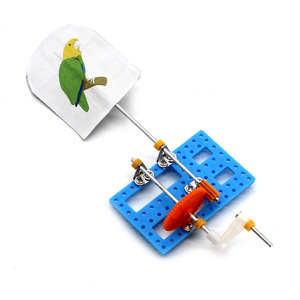 Kit de Ciencia de Aves con Manivela, Juguete Educativo de Plástico para Niños de 4 a 6 Años, Modelo de Animales para Ensamblar Manualmente - Product Image 1