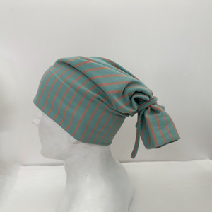 Venta al por mayor 100% algodón Vintage Tie-Top Beanie Hat logotipo personalizado de alta calidad <span class=keywords><strong>invierno</strong></span> Cola de Caballo sombreros múltiples camuflaje dibujos animados - Product Image 5
