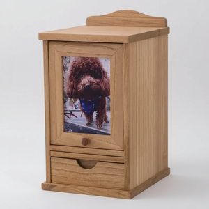 Vente chaude style moderne urnes commémoratives pour animaux de compagnie urnes souvenir de cendres de chat et de chien avec cadre photo urnes commémoratives pour animaux de compagnie de qualité - Product Image 1
