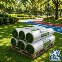 Langlebiger Monofilament-Fußballrasen 12000-16000 Dtex Kunstrasen-Teppich für Outdoor-Sportstadien und Fußballplätze