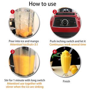 Comercial Blander <span class=keywords><strong>Kitchenaid</strong></span> electrodomesticos mixeur <span class=keywords><strong>de</strong></span> Cuisine exprimidor <span class=keywords><strong>de</strong></span> frutas frescas batidor mezclador molinillo licuadora máquina - Product Image 3
