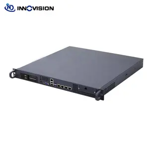 High end 1U rack network server 4Gbe LANs firewall server Xeon processor server appliance