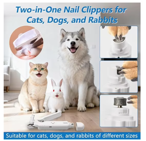 Cortauñas 2 en 1 para Perros y Gatos con Pulidor, el Más Vendido en Estados Unidos, con Doble Luz LED y Bloqueo de Seguridad para Reducir el Sobrecorte - Product Image 4