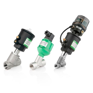 วาล์วปรับมุมแบบนิวเมติก E290A016 ของแท้ 2/2 ทาง NC สแตนเลส PN16 สำหรับน้ำ มีสินค้าในสต็อก - Product Image 3