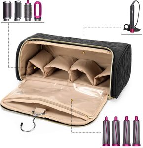 Estuche de viaje personalizado compatible con <span class=keywords><strong>Dyson</strong></span> <span class=keywords><strong>Airwrap</strong></span> <span class=keywords><strong>Complete</strong></span> Styler y accesorios - Product Image 5