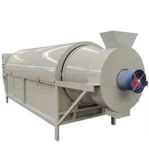 Secador de tambor rotatorio de heces de frijol de alta eficiencia Secador de tambor de escoria de soja