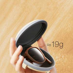 Gafas de Sol Plegables Portátiles de Moda 2022 para Mujer, Protección UV400, con Estuche - Product Image 4