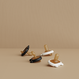 HEORSHE modello animale bambino ciuccio 0-12 mesi senza Bpa Silicone per uso alimentare di qualità ecologica di colore personalizzato - Product Image 3