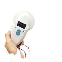 Lector de Tarjetas Remoto RAFID EM4305, Lector de Tarjetas RFID para Reconocimiento Animal, Escáner de Microchip, Lector de Tarjetas con Luz OLED, 2 Piezas, 134.2khz