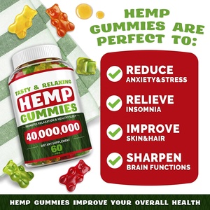 Gomitas de cáñamo OEM/ODM, 2021, plástico a prueba de olores, Etiqueta Privada, 6000 Mg, vitamina con Zinc, 60 recuentos - Product Image 4