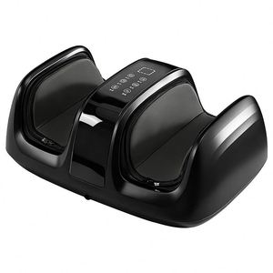 Masseur de jambes transfrontalier, appareil de spa pour les pieds avec coussinets d'air, pétrissage, thérapie thermique, massage relaxant semi-ouvert, fonction musicale - Product Image 1
