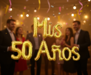 Palloncino Numero 50 in Foil Argento Metallizzato, Decorazione per Feste di Compleanno, Occasioni per Adulti, Stampa Serigrafica Monocolore - Product Image 2