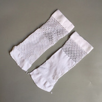 Bas de cheville en résille pour femmes, vintage, usine, pas cher, Tube en maille, Sexy, nœud court