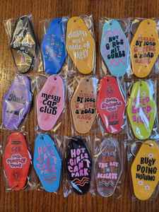 Wholesale Custom Logo Trend Acrylic Print Colored Logo <b>Key</b> <b>Chain</b> Charm Colorful Anime Transparent Motel <b>Key</b> <b>Chain</b> Customization - Product Image 5