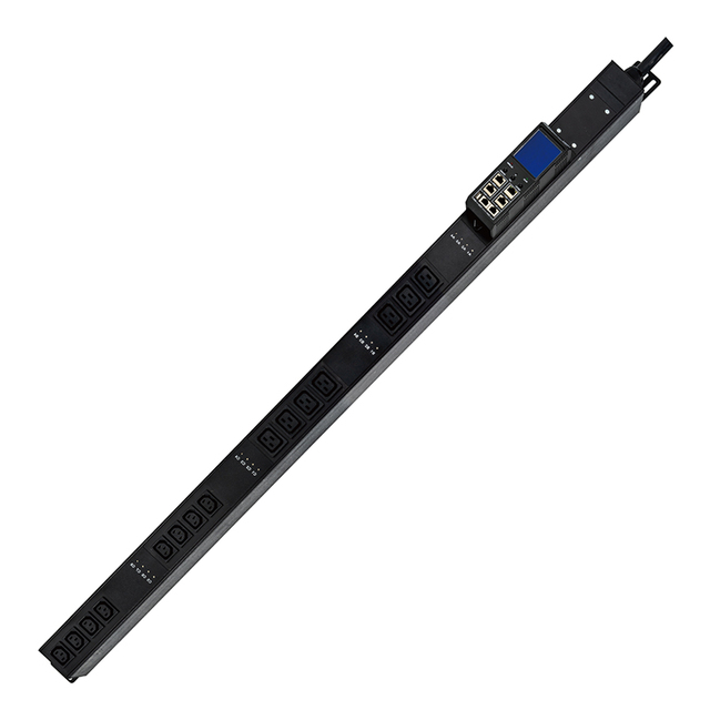 GWGJ NPDU C13-8-C19-8 Data Center Zero U 220V-380V 63A Powerful Network Management IEC C13 C19 Outlets Smart Hot Swap Meter PDU