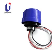 Capteur de contrôle de lumière à cellule photoélectrique Long-join JL-207C avec indice d'étanchéité IP65/IP66, 120-277VAC, étanche pour utilisation en extérieur