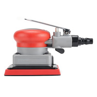 Ponceuse orbitale pneumatique professionnelle 75x100MM haute vitesse pour le polissage de précision des coins