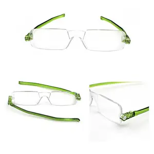 Kacamata Baca Putar <span class=keywords><strong>360</strong></span> Derajat dengan Kotak Lipat, Pembaca Lipat CE AC atau PC FAITH Eyewear Khusus Eropa; USA Pin Hinge CN;ZHE - Product Image 1