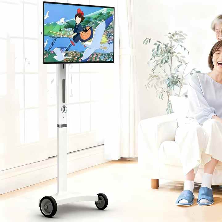 Android 13 27 Inch Smart Portable TV Battery-powered Thin Display Screen Removable Rotating Touch Wireless Connection