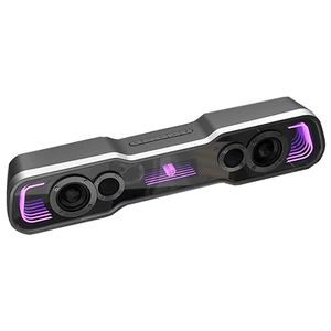 Xe Máy gương loa với <span class=keywords><strong>MP3</strong></span> không dây Stereo âm thanh <span class=keywords><strong>Bluetooth</strong></span> loa hộp với Led Gương cho chơi game và máy tính để bàn Soundbar - Product Image 2
