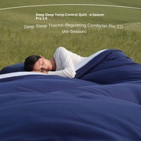 Hôtel/maison même style Planet Deep Sleeping Pro mère Double couche contrôle de la température Anti-acariens 100% Polyester housse de couette