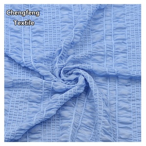 8018 #   Nouveau produit : Tissu jacquard en nylon plissé à bulles, extensible et doux, tricoté chaîne, pour la confection <span class=keywords><strong>de</strong></span> robes, t-shirts et maillots <span class=keywords><strong>de</strong></span> <span class=keywords><strong>bain</strong></span> pour femmes - Product Image 5