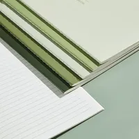 Agenda/Journal en papier promotionnel personnalisable, couleurs personnalisées disponibles, impression offset, reliure cousue, format A4, designs variés HQB