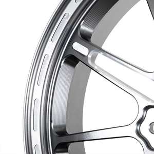 <span class=keywords><strong>ล้อ</strong></span>หน้ารถมอเตอร์ไซค์เวสป้าแบบดัดแปลงพร้อมขอบล้อฟอร์จ CNC - Product Image 5
