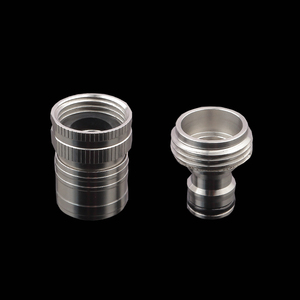 Raccords de tuyauterie YOD OEM certifiés UL 814 NSF 61 pour <span class=keywords><strong>tuyau</strong></span> d'<span class=keywords><strong>arrosage</strong></span>, raccords à compression pour eau, raccord rapide en acier inoxydable SS - Product Image 2