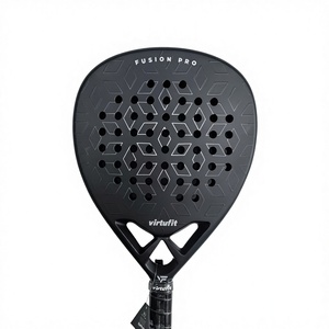 Fexon - Nouveau modèle de raquette de padel sur mesure avec forme diamant, en fibre de carbone 18k, légère et personnalisable pour le paddle - Product Image 1