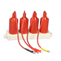 Protecteur de surtension combiné triphasé à quatre colonnes TBP-B-7.6 10kV en caoutchouc silicone