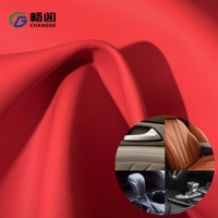 Canapé en tissu suédé Cuir synthétique imperméable Rembourrage automatique Intérieur automobile Motif Nappa Cuir PU