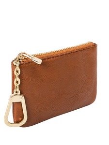 Monedero <span class=keywords><strong>de</strong></span> Piel Sintética PU <span class=keywords><strong>de</strong></span> Alta Calidad con Cremallera, Bolsa Suave para Llaves y Tarjetas, Colores Sólidos, Precio <span class=keywords><strong>de</strong></span> Fábrica - Product Image 3