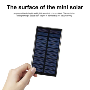 3V 1w <span class=keywords><strong>Mini</strong></span> panneaux solaires pour l'énergie solaire <span class=keywords><strong>Mini</strong></span> cellules solaires Matériaux de jouets électriques de bricolage Cellules photovoltaïques Kits de système de bricolage solaire - Product Image 4