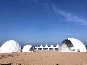 Canopée commerciale en aluminium, <span class=keywords><strong>tente</strong></span> <span class=keywords><strong>de</strong></span> plage, bon marché, canopée imprimée personnalisée pour la plage - Product Image 4