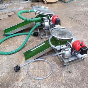 60 सेमी डिस्क व्यास स्वचालित गैसोलीन सोने की पैंनिंग मशीन/सोने की खोज उपकरण/जलोशीरा सोना अयस्क सफाई मशीन - Product Image 4