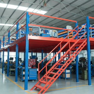Plataforma de Aço para Mezanino de Alta Resistência com Escadas para Armazenamento em Armazém - Product Image 4