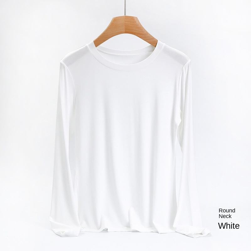 Round neck white