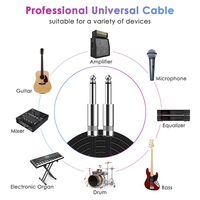6,5mm Audio kabel Elektronischer Klavier lautsprecher 6,35mm E-Gitarren-Verbindungs kabel