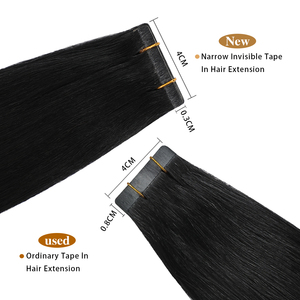 <span class=keywords><strong>Extensiones</strong></span> de Cabello Humano Natural sin Procesar, Cabello Remy Vietnamita al por Mayor, Invisible, Doble Trama, con Cinta Adhesiva - Product Image 5