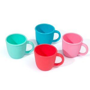 OEM ODM Bpa Free Food Grade Toddler Infant Training Food Snack Drink <b>Cup</b> <b>Non</b> <b>Spill</b> Sublimation Baby Silicone Mouthwash <b>Cup</b> - Product Image 4
