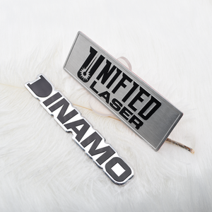 Tùy chỉnh dập nổi kim loại logo kim loại nameplates silkscren in vĩnh viễn dính Nhôm tên nơi nhãn - Product Image 4